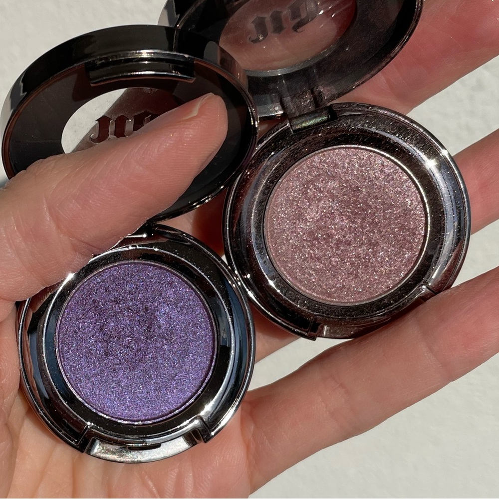 Urban Decay Psychedelic Sister and Bordello eyeshadow singles